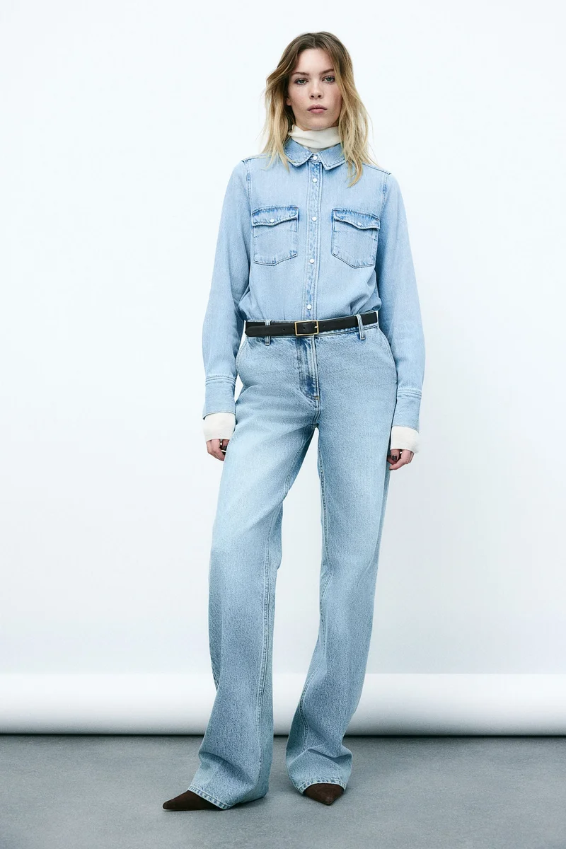 H&M Denim shirt