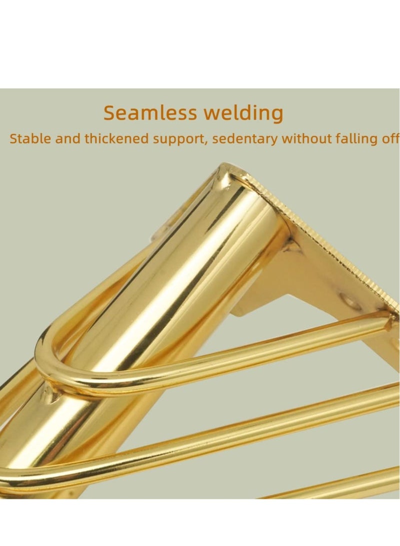 Excefore Furniture Legs Setm,6 inch Gold  Metal Cabinet Legs,with Rubber Floor Protectors, for Sofa, Legs for Dresser, TV Stand, End Table etc (4PCS）  - Image 5