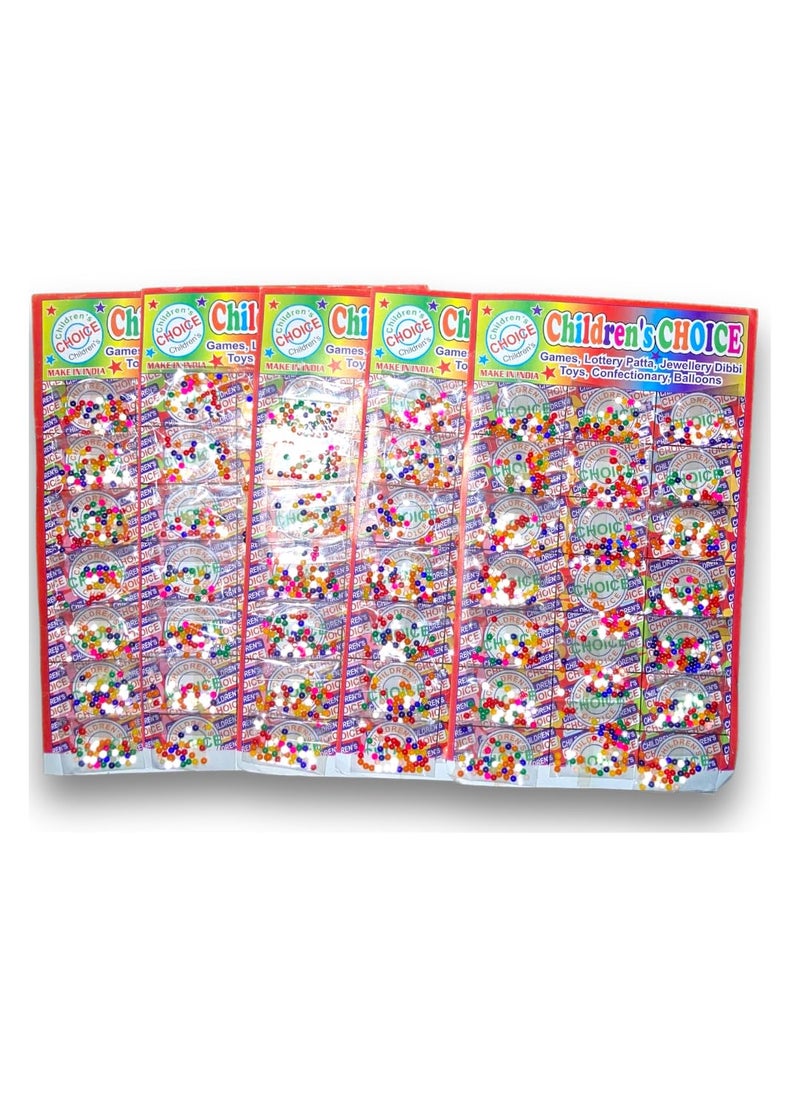 Generic IK Appx 10000 Water Balls Crystal Water Ball for Kids Magic Crystal Water Jelly Balls Beads 160g 100 Packets of Water Balls Water Balls for Vase Fillers Plants Decoration  - Image 1