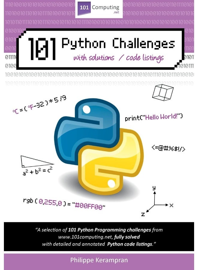101 Python Challenges with Solutions / Code Listings - Image 1