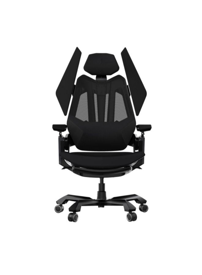 GamerTek Final Boss Gaming Chair - All Black - Image 2