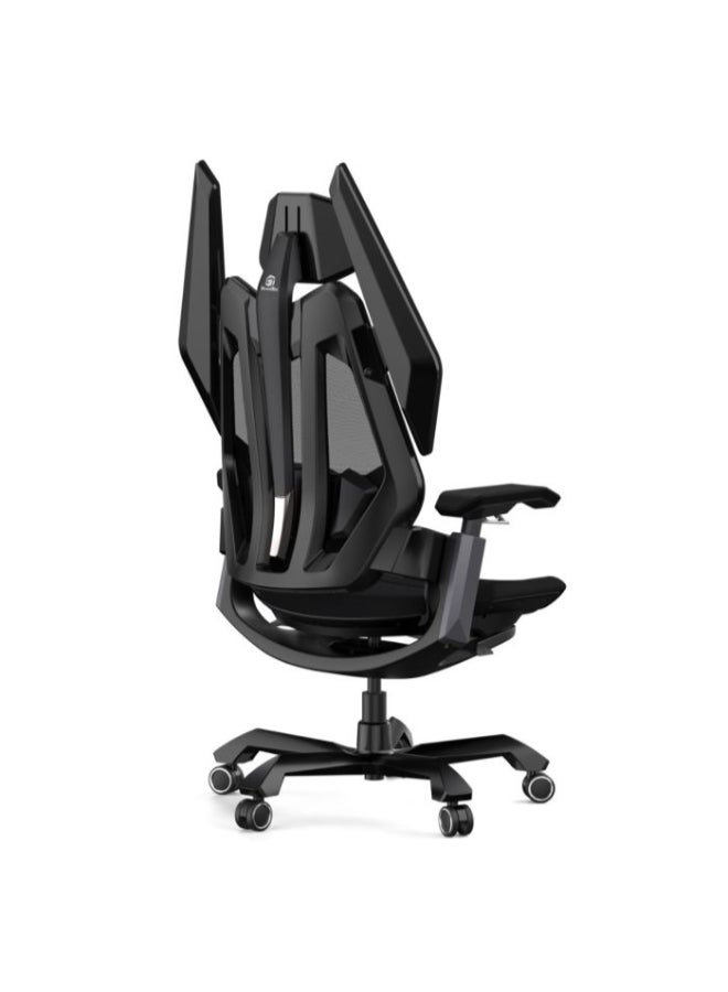 GamerTek Final Boss Gaming Chair - All Black - Image 4