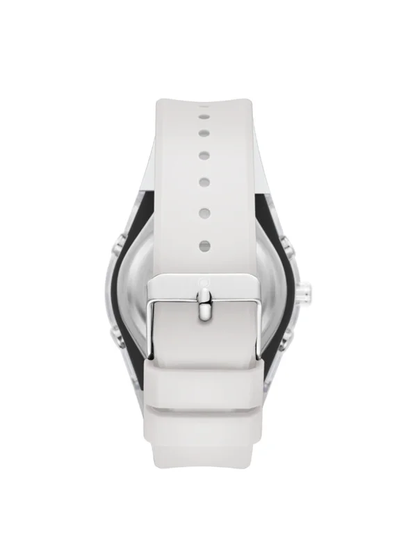 أسترو Astro A24801-PPWB Kids Analog-Digital Display Watch & Polyurethane Strap White
