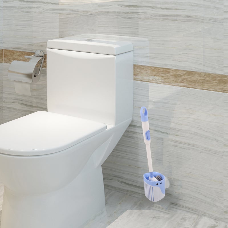 🚽 فرشاة مرحاض سيليكون متينة لتنظيف عميق بتصميم أنيق وعملي - Image 3