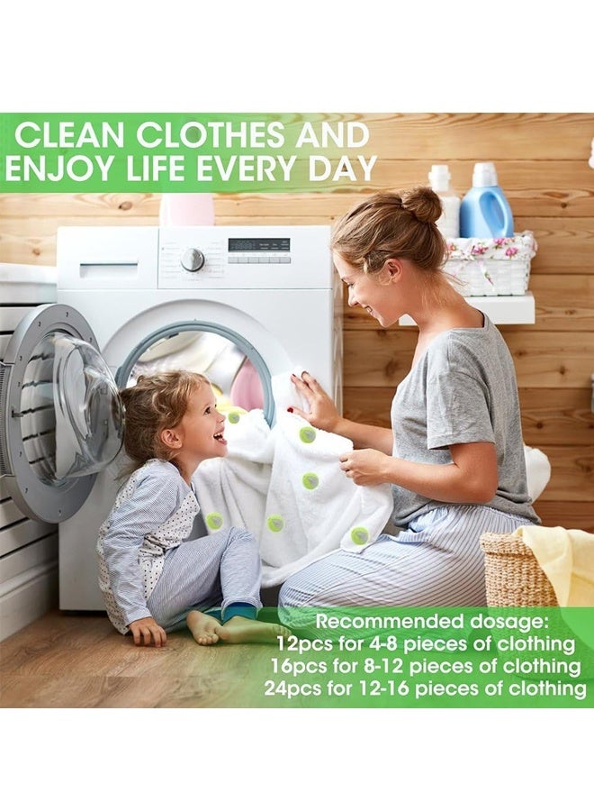 12 قطعة من كرات التقاط الوبر ومجفف الملابس القابلة لإعادة الاستخدام لإزالة فراء الكلاب والقطط من الملابس - Image 5