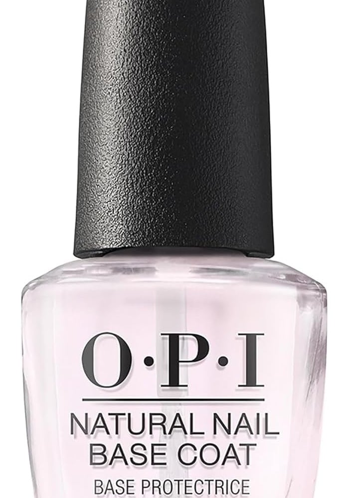 OPI Natural Nail Base Coat - Clear, 15ml for Longer-Lasting Manicure with Up to 7 Days of Wear and Shine - Image 1