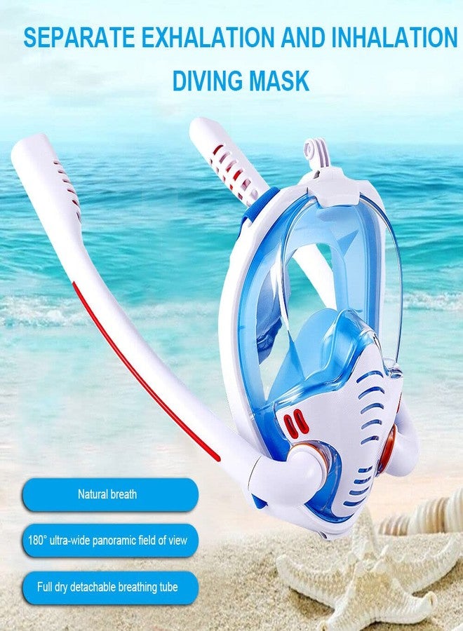 VBM Snorkeling Mask Tube Full Dry Diving Mask Adults Swimming Mask Diving Goggles Self Contained Underwater Breathing Apparatus - Image 4
