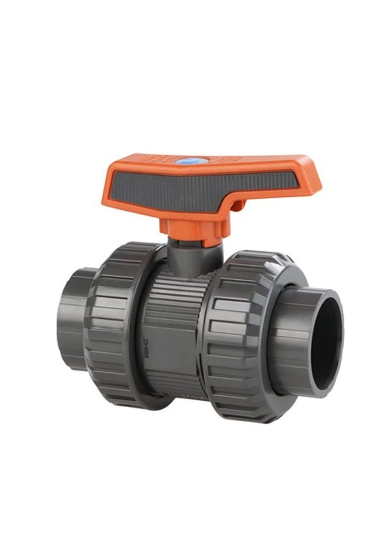 PVC Cepex PVC Heavy Duty Water Supply Pipe Fittings for Swimming Pool, Agriculture, Irrigation & Commercial Plumbing Use (1 Inch, Union Ball Valve)  - Image 1