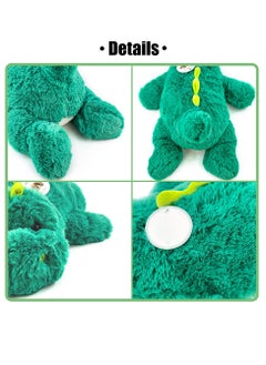 SYOSI Green Dinosaur Weighted Stuffed Animals,Sensory Comfort Plush Throw Pillow Toy,Plushies Hugging Toy Gifts for Kids & Adults (Dinosaur, 16 inch 2 Pounds)  - Image 4