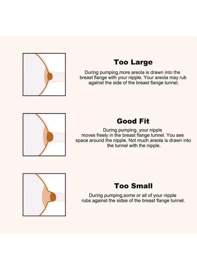 YOUHA - Nipple Ruler, Nipple Rulers For Flange Sizing Measurement Tool, Silicone & Soft Flange Size Measure For Nipples, Breast Flange Measuring Tool Breast Pump Sizing Tool-New Mothers Musthaves - Image 1