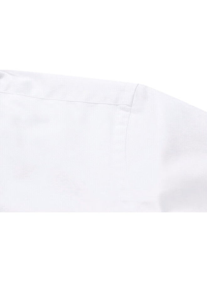YOUNGOR Men'S Shirt Youth Men'S Casual Formal Long Sleeve Shirt Gldp110043Bja White 44 - Image 2