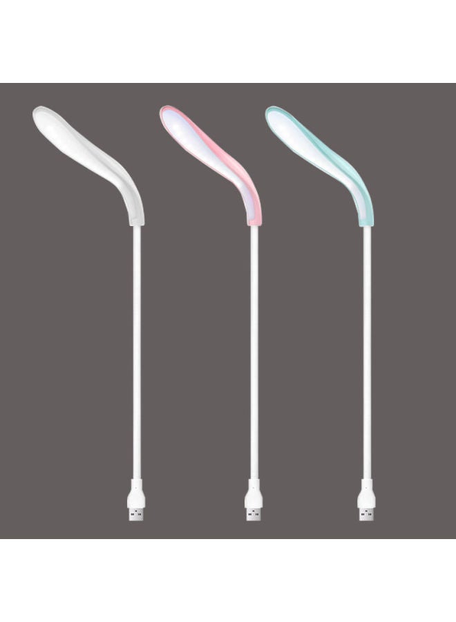 Night Light Student Learning Table Lamp Led Eye Protection Table Lamp Hose USB Lamp Keyboard Lamp Duckbill USB14 Lamp-Color:Touch Blue - Image 2