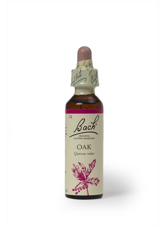 Bach Original Flower Remedies - Oak 20ml-packaging may vary  - Image 1