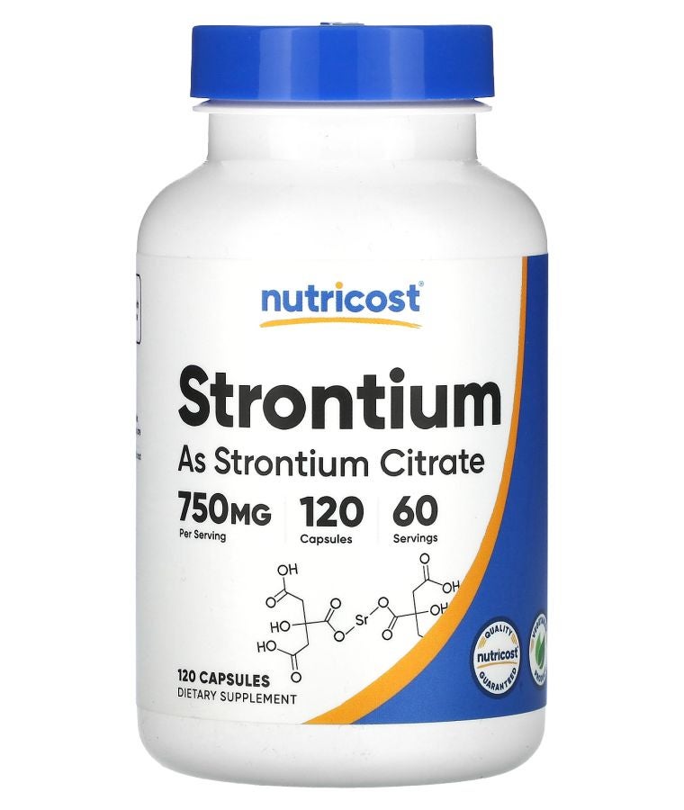 Strontium 120 Capsules (375 mg per Capsule)