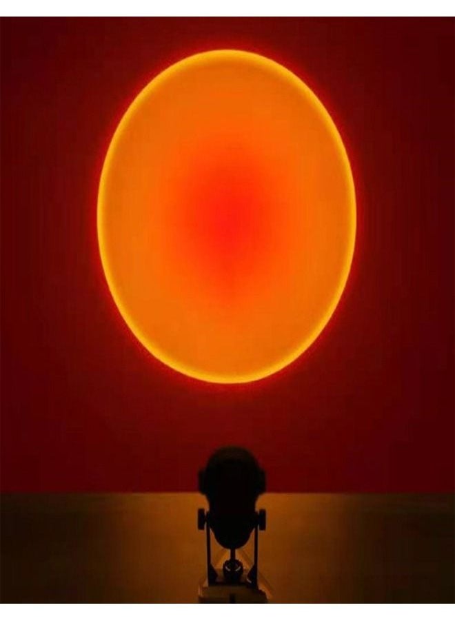 fashionhome - Sunset Mood Atmosphere Projection Lamp LED Night Light for Aesthetic Room Decoration Ambient Lighting Photography Backdrop and Visual Art 8x7.5x10 cm - Image 1