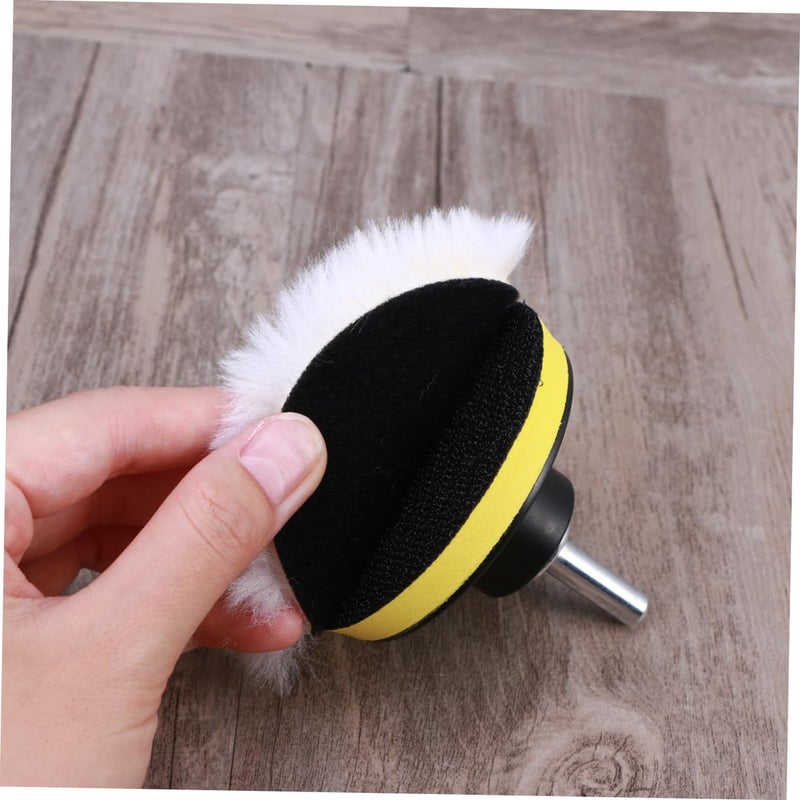 Car Buffing Polishing Kit 25pcs Sanding Pads Wool Discs Wheel Brush - Image 5