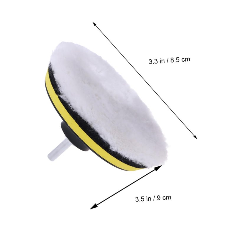 Car Buffing Polishing Kit 25pcs Sanding Pads Wool Discs Wheel Brush - Image 4