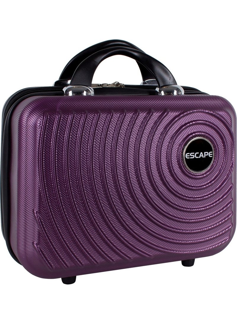 ESCAPE TahTicMer Makeup Bag Women's Makeup Handbag Abs Makeup Suitcase Unbreakable Travel Bag with Password Makeup Handbag  - Image 3