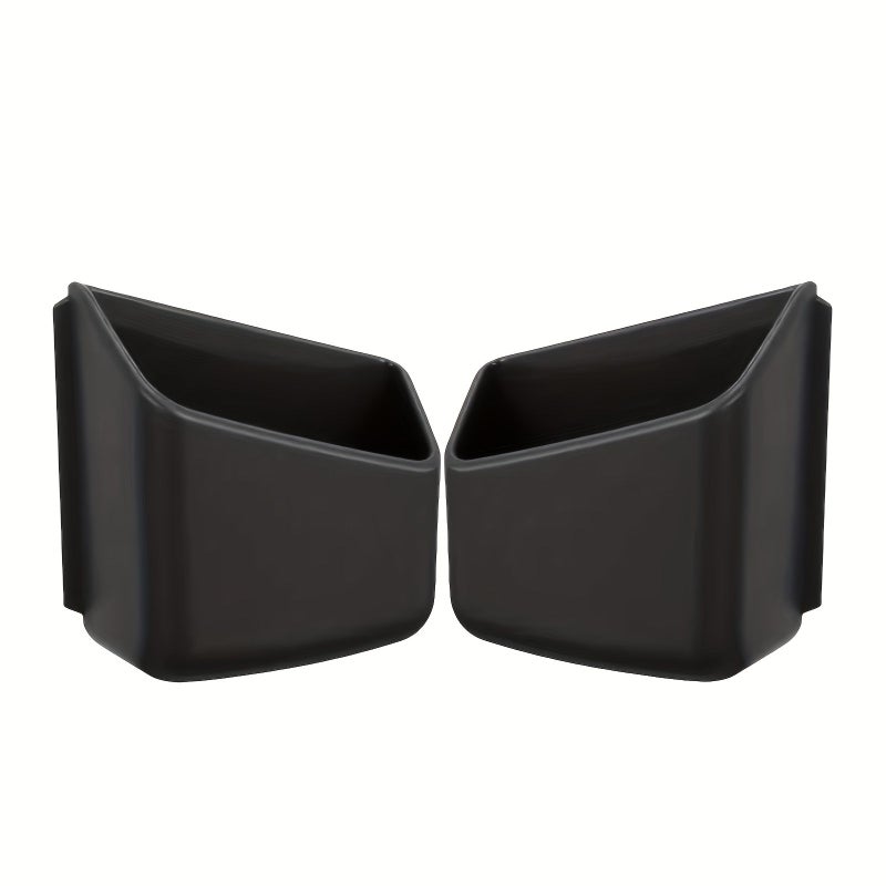 Car Storage Box 2pcs Anti Slip Double Car Organizer Durable Material Fit SUVs Sedans Trucks Universal Style All Seasons - Image 5
