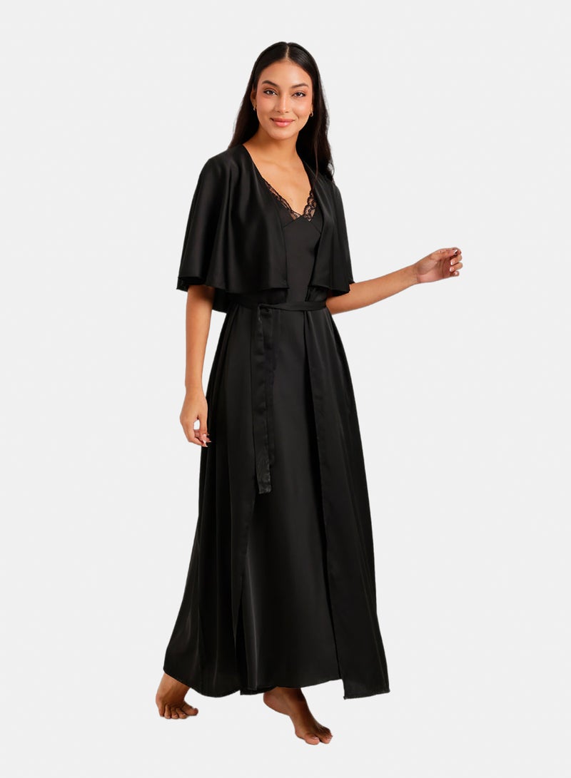 Carina Flutter Sleeves Robe - Image 2