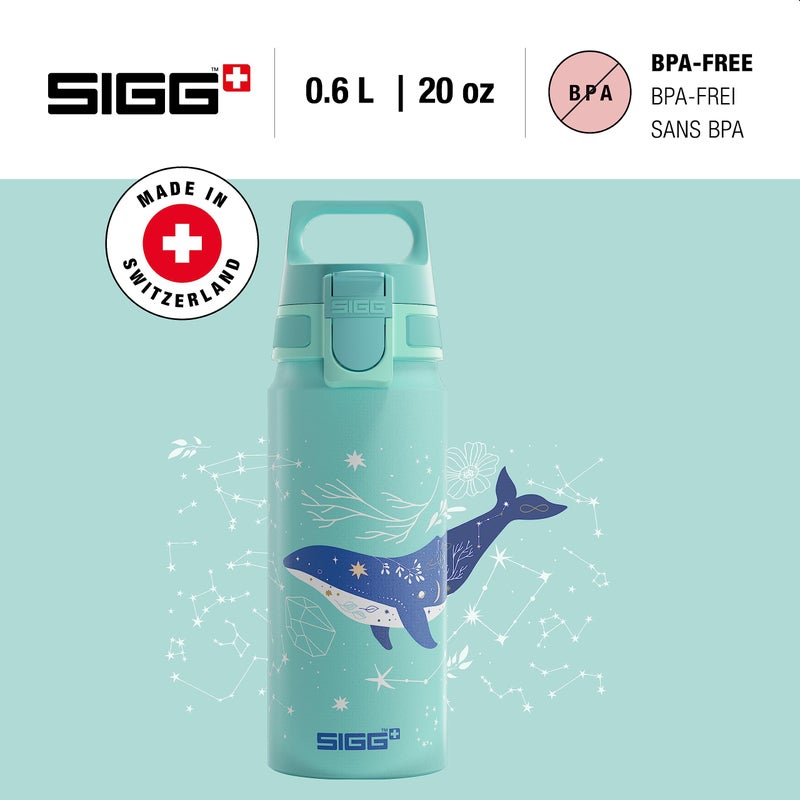 SIGG - Kids Water Bottle - WMB ONE - Leakproof - Carbonated Drinks - Lightweight - BPA Free - Sports  Bike  School  20Oz - Image 2
