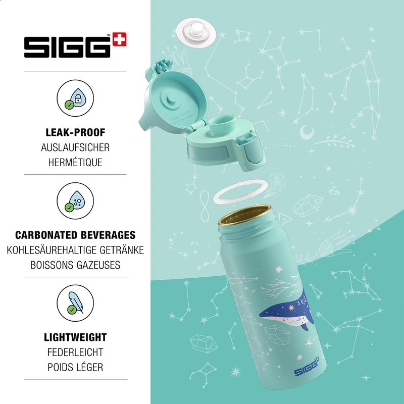SIGG - Kids Water Bottle - WMB ONE - Leakproof - Carbonated Drinks - Lightweight - BPA Free - Sports  Bike  School  20Oz - Image 3