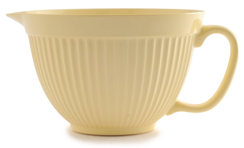 Norpro Melamine 1017 Grip-EZ Mixing Bowl, 4 quart, Yellow, 3.8 liters - Image 1