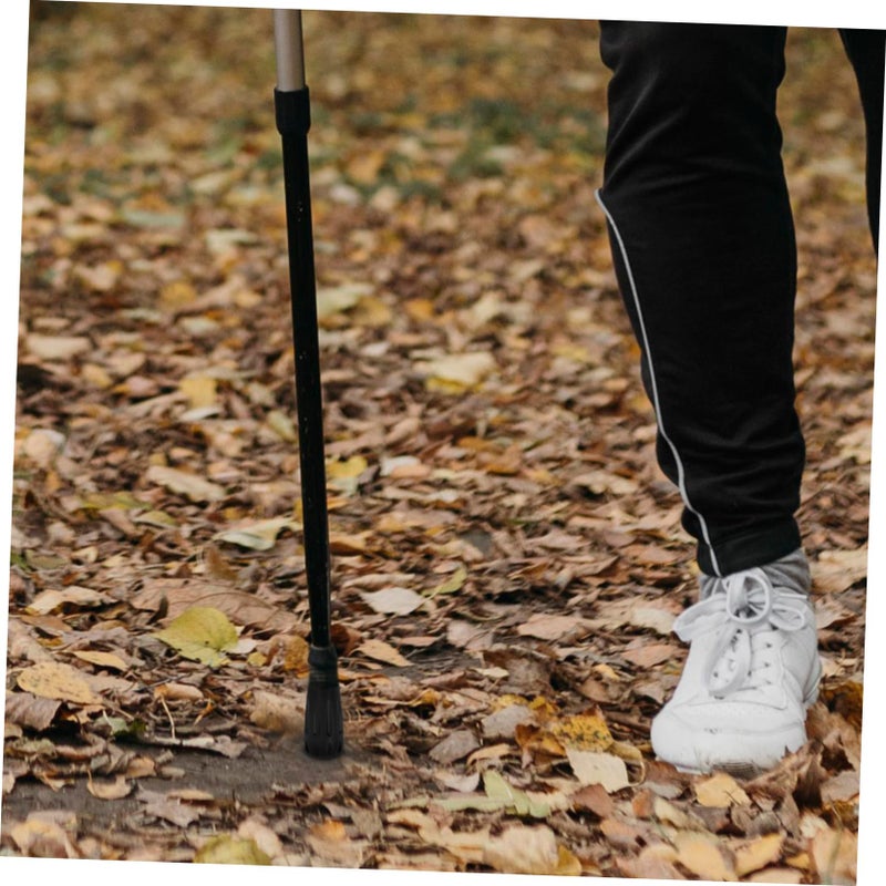 10Pcs Trekking Pole Tips Replacement Covers for Hiking Walking Sticks Enhanced Grip on Wet Surfaces - Image 5