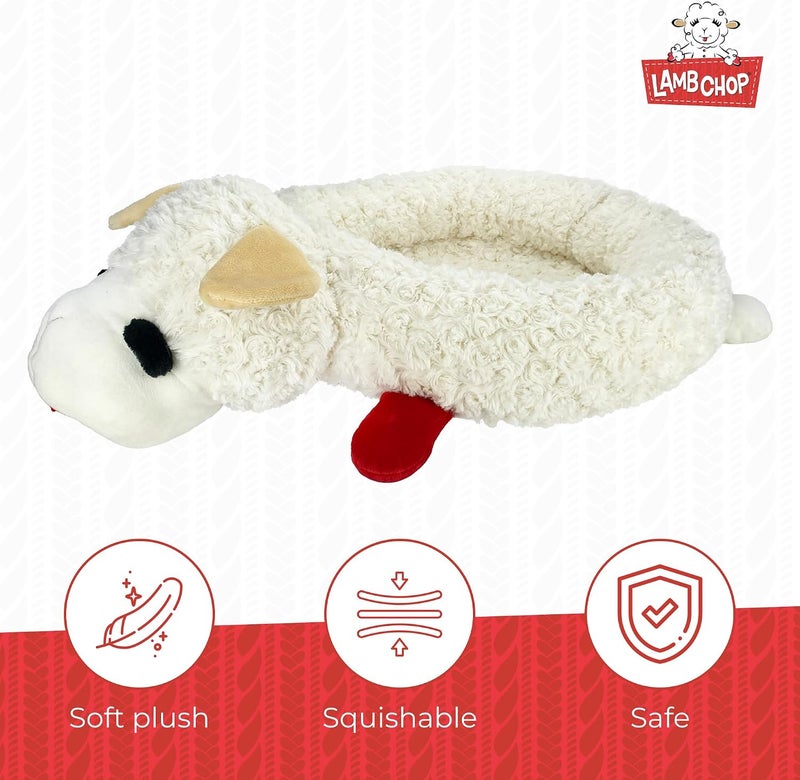 Multipet 10" LAMB CHOP DOG TOY - Image 3