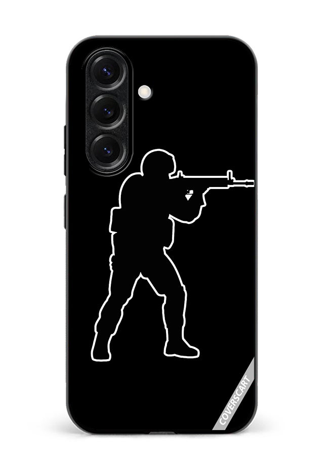 VR CREATIVE Protective Case Cover For Samsung Galaxy S25 Black Cs Go Design Multicolour