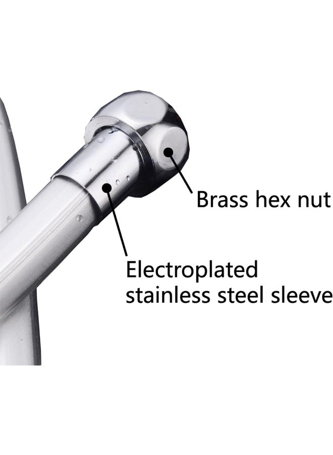 Biella Pvc Handheld Shower Head Hose 360Â° Twist Free Rotation With Heat Resistance - Image 4