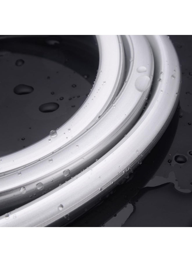 Biella Pvc Handheld Shower Head Hose 360Â° Twist Free Rotation With Heat Resistance - Image 5