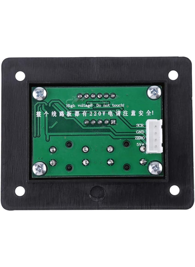 AYNEFY 10000W AC 220V 80A SCR Digital Voltage Regulator for Electric Stove Water Heater Light Dimmer on Lamp Speed Control Dimmer Thermostat  - Image 5