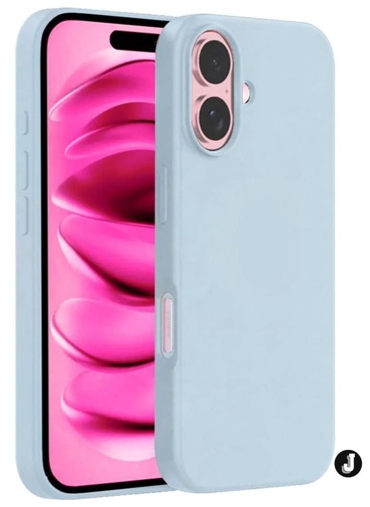 JAJEEK "New Liquid Silicone Case for iPhone 16 Plus – Ultra Slim Design with Soft Anti-Scratch Microfiber Lining & Drop Protection" - Image 1
