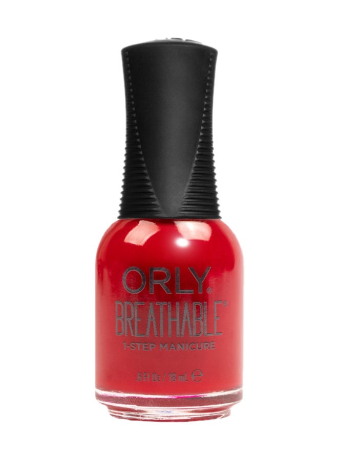 Orly Breathable One In Vermillion 18ml