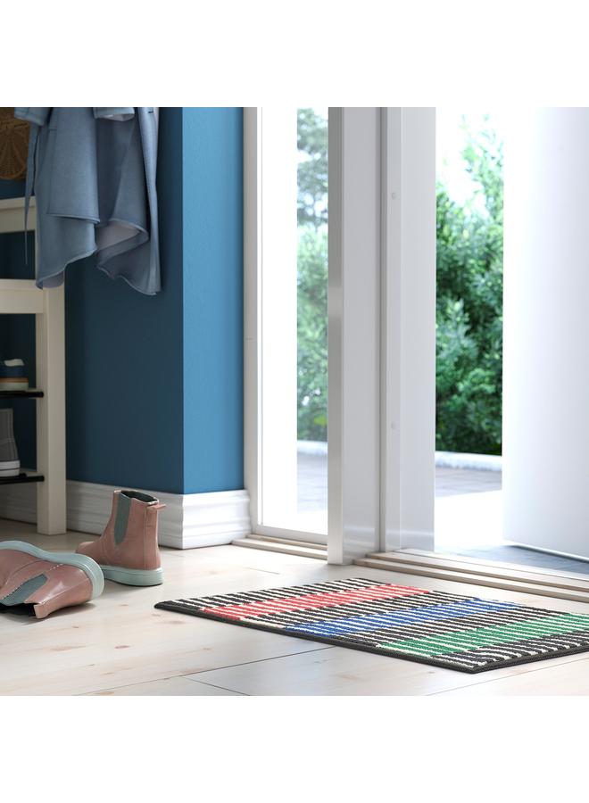 erorex Door Mat, Multicolour/Stripe, 40X60 Cm - Image 3