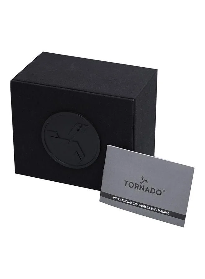TORNADO Tornado AURORA EON T21001-SBSB Men's Analog Display Watch & Stainless Steel Strap Silver
