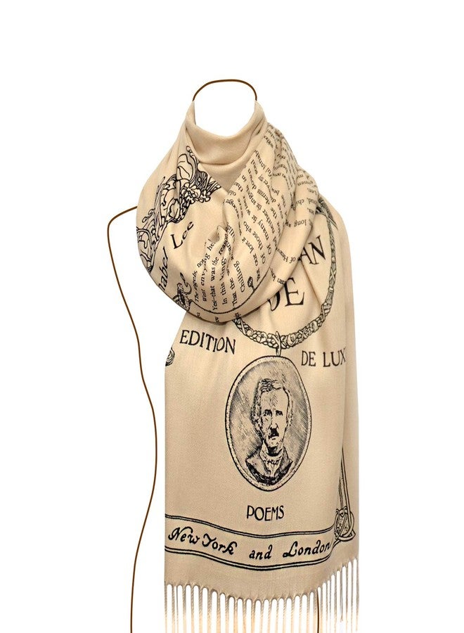 Universal Zone Annabel Lee by Edgar Allan Poe Shawl Scarf Wrap - Image 1