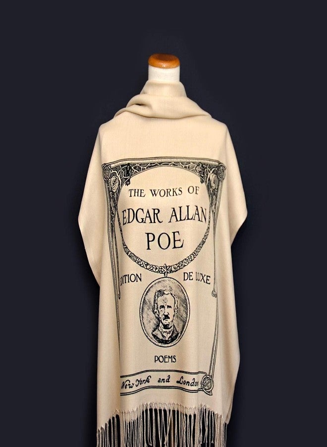 Universal Zone Annabel Lee by Edgar Allan Poe Shawl Scarf Wrap - Image 3