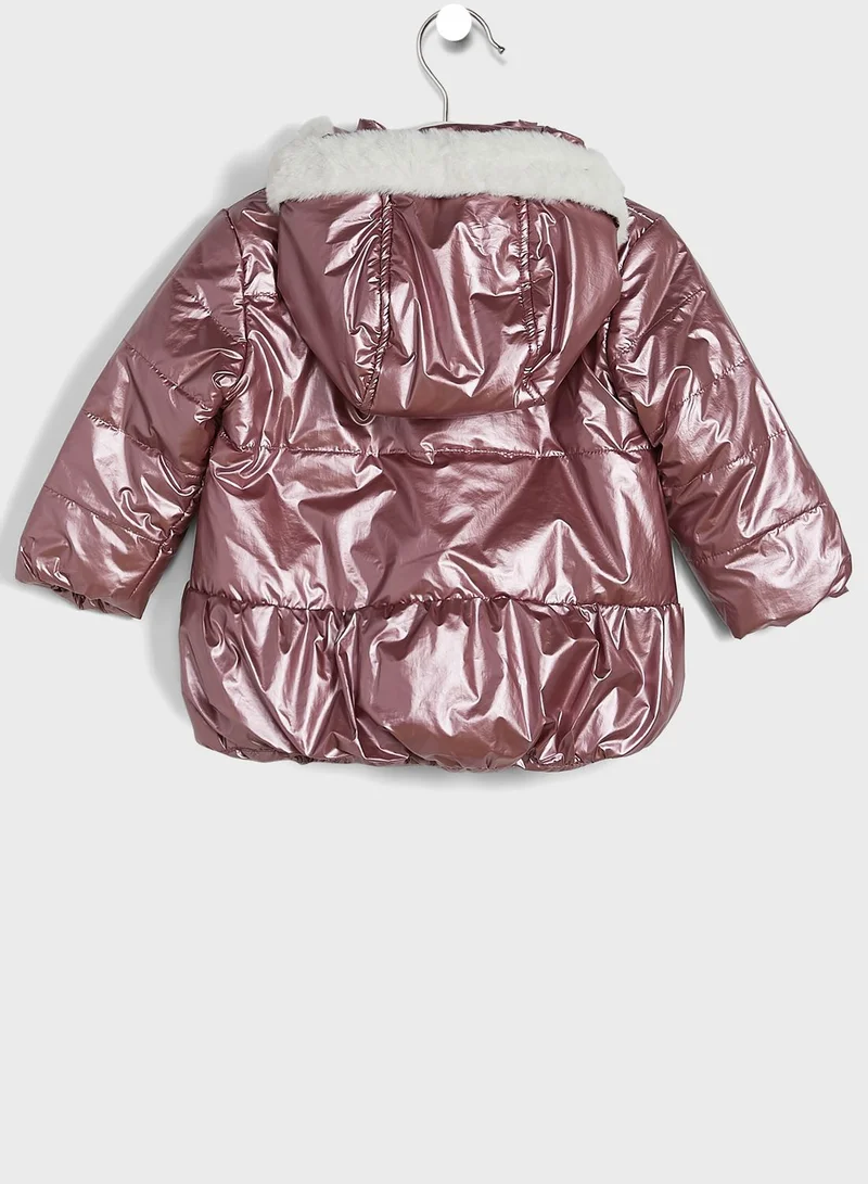 Babybol Infant Puffer Hooded Jacket
