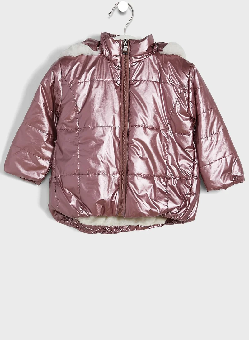 Babybol Infant Puffer Hooded Jacket