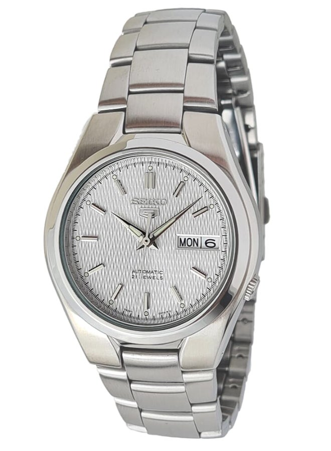 Seiko ساعة كلاسيك 21 جويلز 37 ملم من الستانلس ستيل للرجال SNK601K1 - Image 1