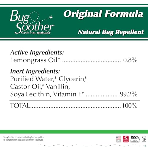 Bug Soother Spray (3, 4oz) - Natural Mosquito, Gnat & Insect Deterrent & Repellent with Essential Oils - 100% DEET-Free Safe for Adults, Babies, Pets, & Environment - Made in USA - Includes 1 oz - Image 4