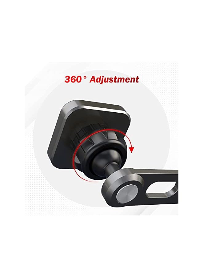 Green Tiger Car Magnetic Phone Holder Fit for Tesla Model 3/Y Auto Phone Mount Folding Hiddens Bracket Compatible With Magsafe Cellphone 360° Rotation Invisible Support Gift for Man Woman - Image 3