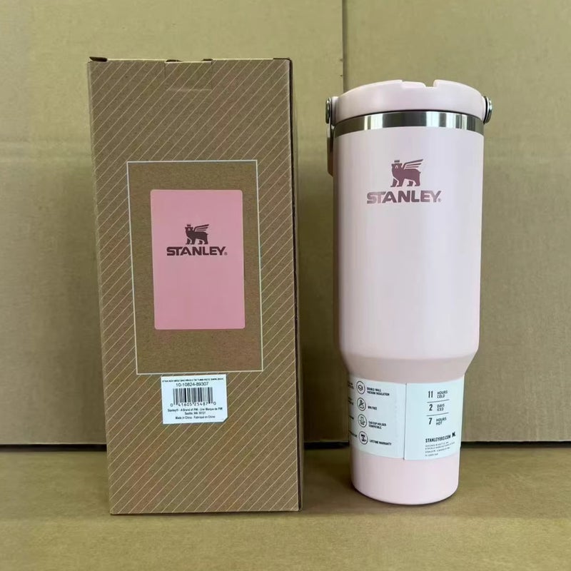 40oz Stainless Steel Vacuum Insulated Tumbler with Handle - Image 2