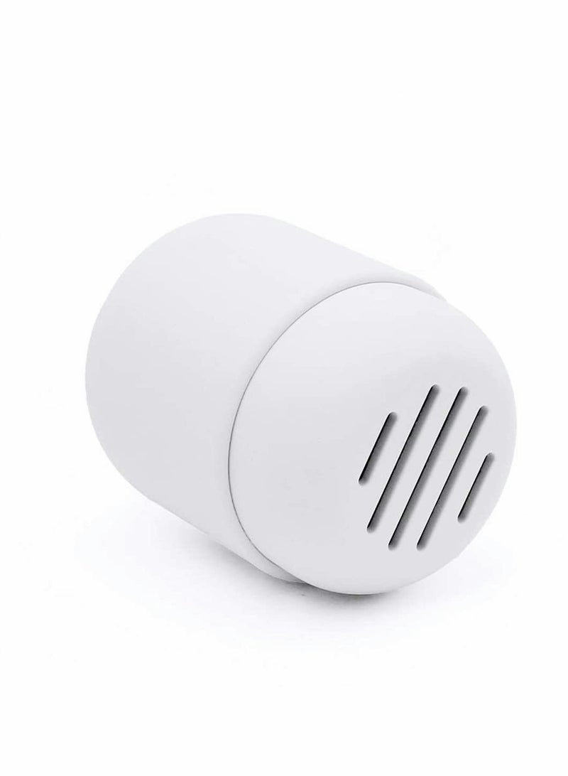 SOLARAE Beauty Egg Storage Base, Washable Reusable Beauty Sponge Blender Silcone Travel Case with 1Piece Makeup Sponge Drying Holder (White) - Image 3