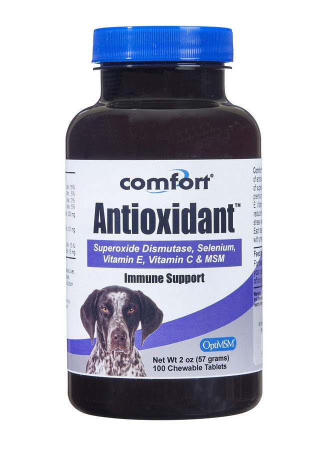 Comfort Kala Health COMFORT Antioxidant Supplement for Dogs, 100 Count, Immune Support and Helps Reduce Skin Allergies, Contains: MSM, Superoxide Dismutase, Selenium and Vitamin C & E, Made in The USA - Image 1
