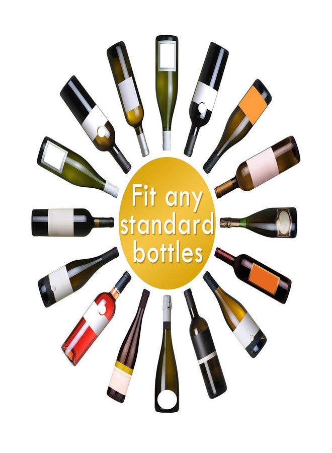 وولاين مجموعة من 8 سدادات زجاجات نبيذ سيليكون من والين مع علبة هدايا، أغطية سيليكون مرحة قابلة لإعادة الاستخدام لإغلاق زجاجات النبيذ والبيرة بعبارة طريفة - Image 4