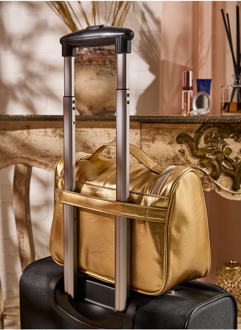 Ginger - Metallic Cosmetic Bag - Image 1