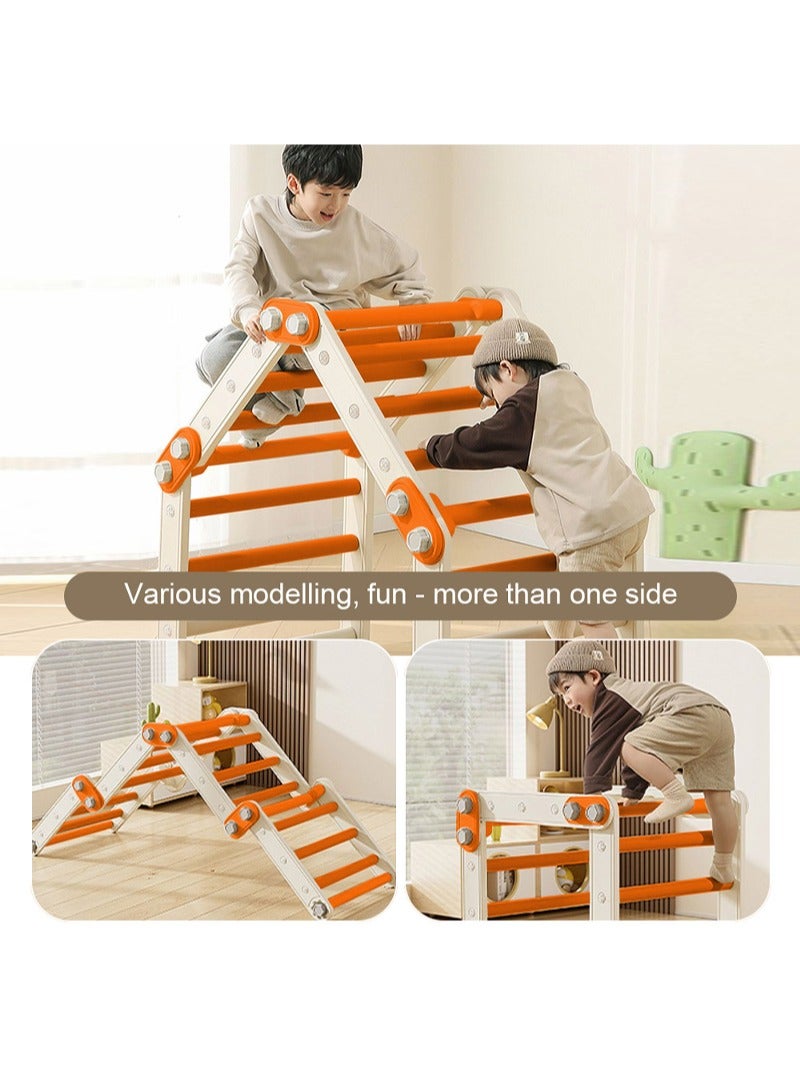 MaBaby Children Folding Slide Slide Indoor Home Small Family Climbing Frame Playground Kids Toys Baby Climbing Frame  - Image 5